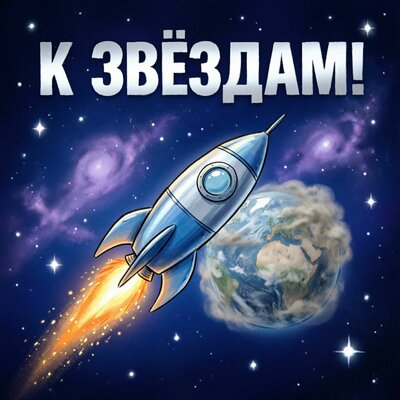 Обложка трека К звёздам! — VoizatoriA